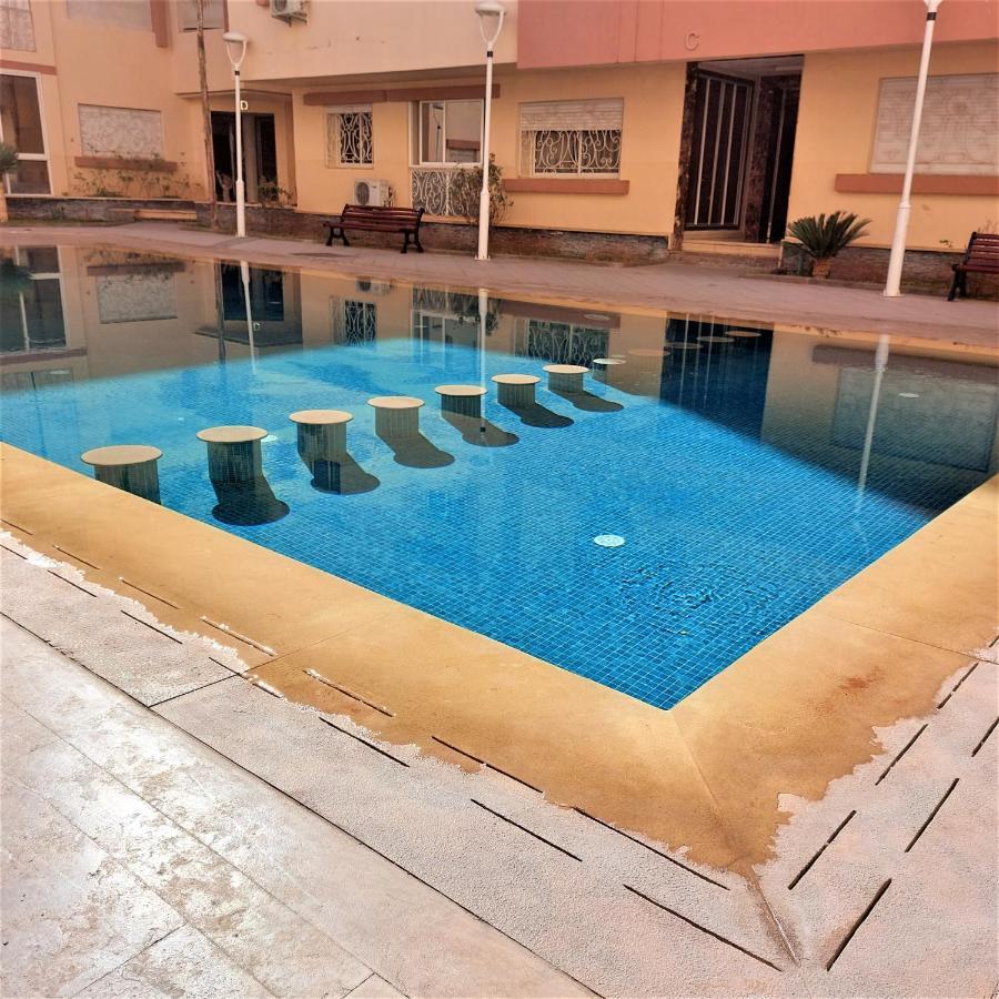 Appartement Pour Familles En Residence Avec Piscine Et Wifi مراكش المظهر الخارجي الصورة
