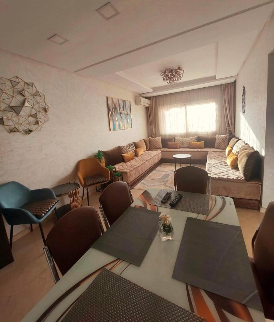 Appartement Pour Familles En Residence Avec Piscine Et Wifi مراكش المظهر الخارجي الصورة